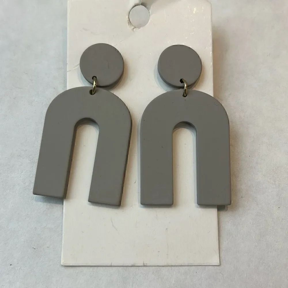 NEW Arch Earrings Baubles by B Gray 2" Nickel Free Posts Made in USA